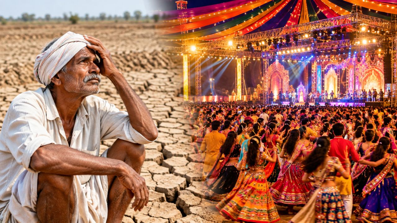 Nagpur News :भाजप नेत्यांचा १०० कोटींचा गरबा ;दुष्काळावरून लोंढे यांचा सरकारवर हल्लाबोल