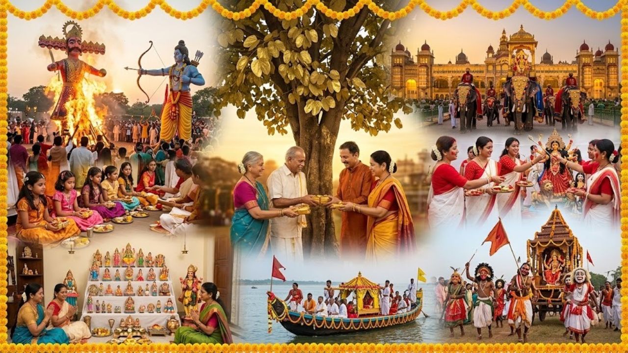 Dussehra 2026: कुठे रावणदहन, कुठे शस्त्रपूजन, तर कुठे दुर्गा विसर्जन; जाणून घ्या देशभरातील दसऱ्याच्या अनोख्या परंपरा
