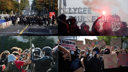 France Student Protest : फ्रान्समध्ये विद्यार्थ्यांचा प्रचंड धुमाकूळ! 5 हजार हून अधिक अटक; 6 ऑक्टोबरला देशव्यापी संपाची हाक