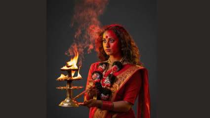 गौरीचा दशमी चित्रपटातील लुक