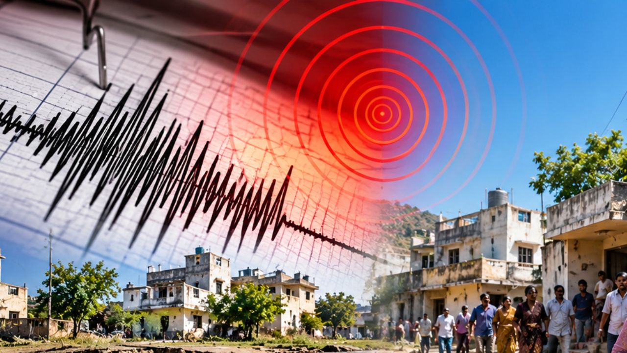 Hingoli Earthquake: गडगडाट अन् जमीन हादरली! हिंगोलीत दोन तासांत दोन भूकंपाचे धक्के; 4.5 तीव्रतेचा भूकंप, नागरिकांमध्ये भीती