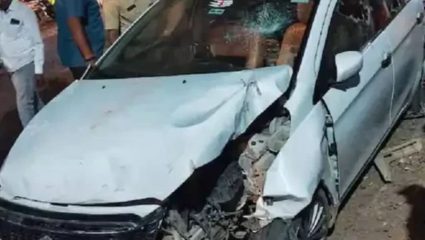 Horrific Accident News : सप्तश्रृंगी गडाच्या पायथ्याशी भीषण अपघात! तैनाती पोलिसांना जोरदार धडक, पीएसआय गायकवाडांचा मृत्यू
