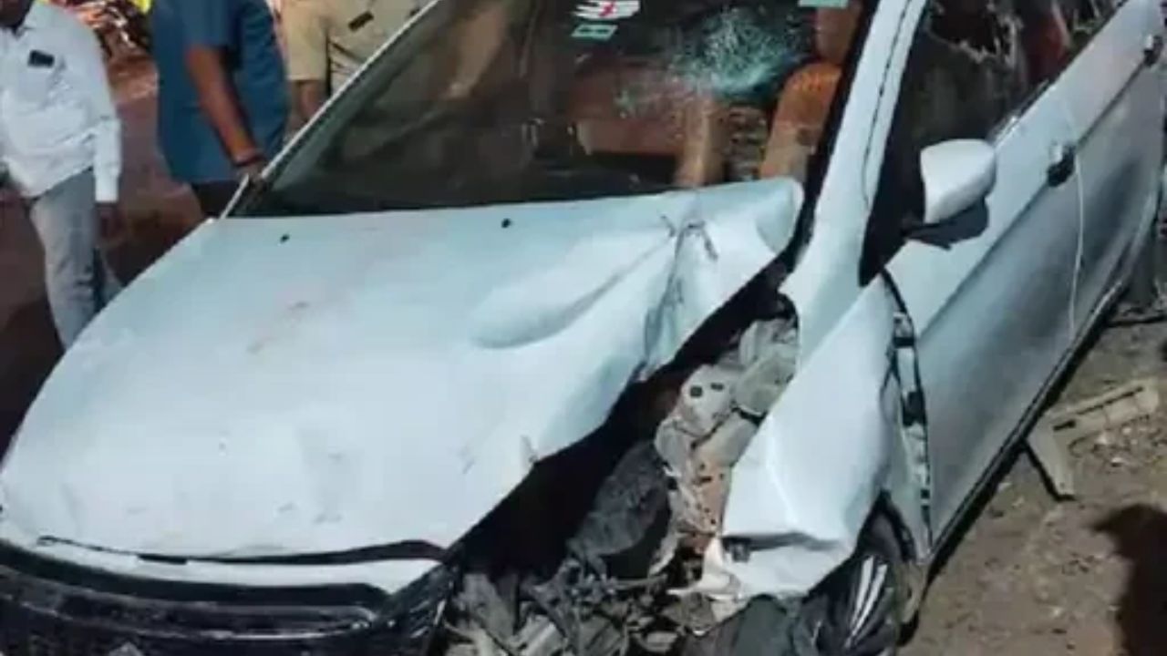 Horrific Accident News : सप्तश्रृंगी गडाच्या पायथ्याशी भीषण अपघात! तैनाती पोलिसांना जोरदार धडक, पीएसआय गायकवाडांचा मृत्यू