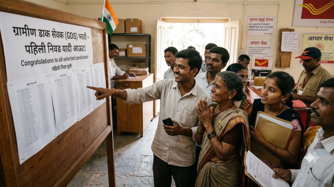 GDS Result 2026: ग्रामीण डाक सेवक भरतीची पहिली यादी आऊट! एका छोट्या चुकीमुळे रद्द होऊ शकते उमेदवारी; ‘या’ कागदपत्रांची ठेवा तयारी