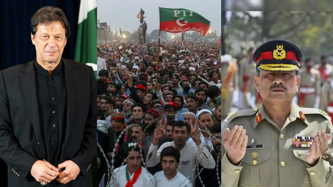 PTI Long March: 4 ऑक्टोबरला पाकिस्तानात मोठ्या गृहयुद्धाचा इशारा; इम्रान खान यांचा पक्ष अन् शहबाज सरकार आमनेसामने