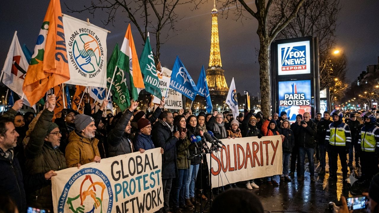 India Alliance Paris: दिल्लीतील आंदोलनांदरम्यान फ्रान्समधून आले होते मॅसेज? जगभरातील जनता विद्रोह एकमेकांशी कनेक्टेड असा दावा