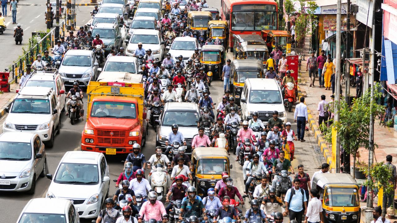 Nagpur News :मेट्रो सिटीकडे वाटचाल ,ट्राफिक मात्र जुन्याच वाटेवर