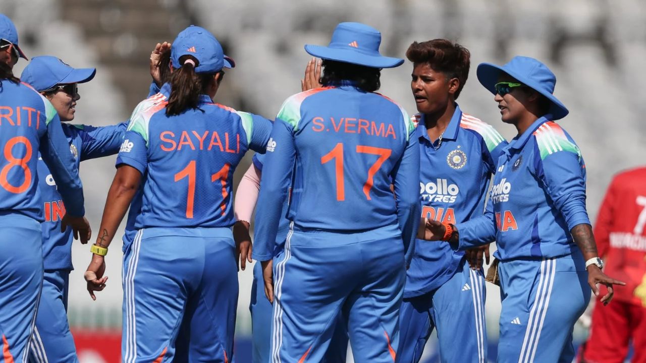 Ind Vs Zim : भारताकडून झिम्बॉब्वे ‘क्लीन स्वीप’; वैष्णवी शर्माच्या जादुई फिरकीनंतर फलंदाजांची धुवांधार बॅटींग