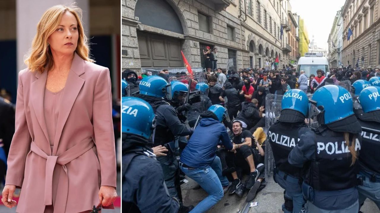 Italy Protest: इटलीत मेलोनी सरकारने दंगलखोरांना फोडला घाम; हिंसक निदर्शने आणि तोडफोड रोखण्यासाठी केला ‘असा’ उपाय
