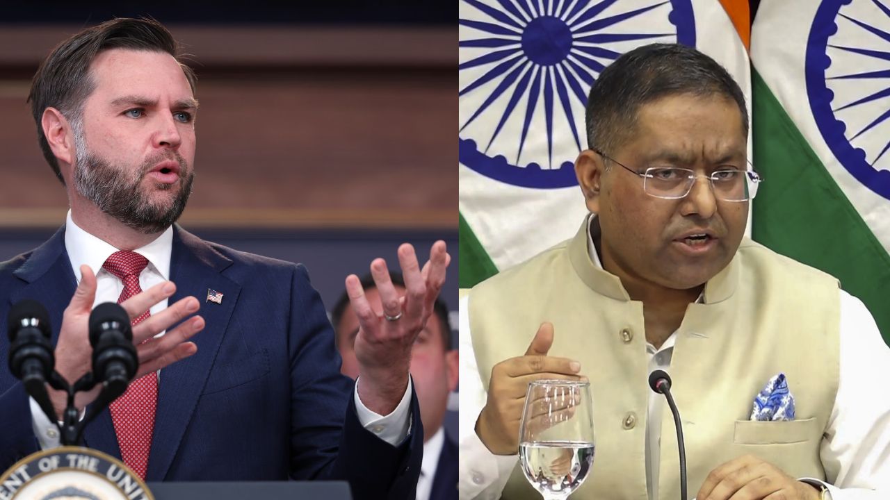 MEA India H1BVisa : जे. डी. व्हान्स यांच्या ‘गुलाम’ वक्तव्यावर भारताचा पलटवार; परराष्ट्र मंत्रालयाकडून अधिकृत निवेदन जारी