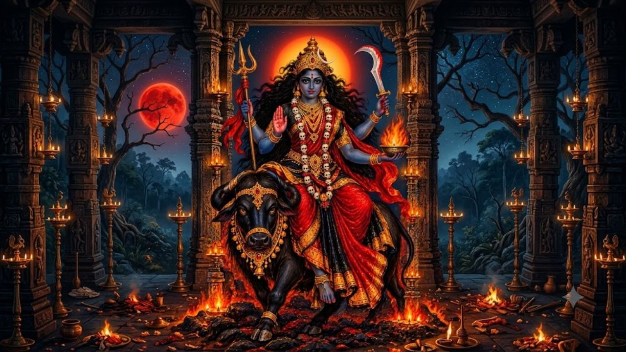 Navratri 2026: नवरात्रीचा सातवा दिवस कालरात्री देवीला समर्पित, कशी करावी पूजा आणि महत्त्व