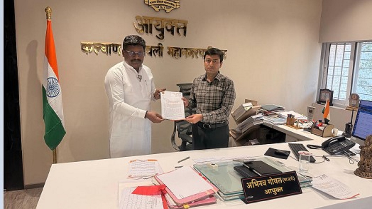 कल्याण-डोंबिवलीत भाजप-मनसेमध्ये पुन्हा वादाची ठिणगी; शशिकांत कांबळे यांचे केडीएमसी आयुक्तांना पत्र
