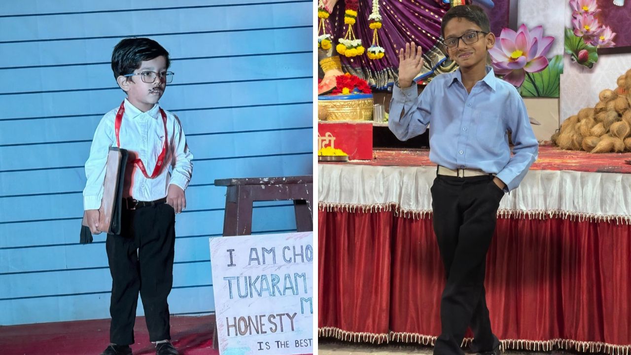 Little Tukaram Mundhe Goes Viral: फॉर्मल लूक, डोळ्यांवर चष्मा अन् हातात फाईल! गरब्यात अवतरले ‘छोटा तुकाराम मुंढे’