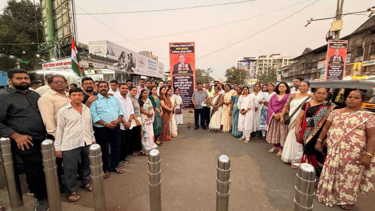 Mira Road News : राज ठाकरेंच्या घोषणेनंतर मनसे आक्रमक; मीरा रोडमध्ये सह्यांची मोहीम, ज्ञानेश कुमार यांच्या राजीनाम्याची मागणी!