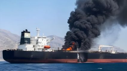 Strait Of Hormuz : ओमानच्या किनाऱ्याजवळ कुवैती टँकरवर क्षेपणास्त्र धडकले; ओमान प्रशासनाच्या मदतीने 5 भारतीयांना वाचवण्यात यश