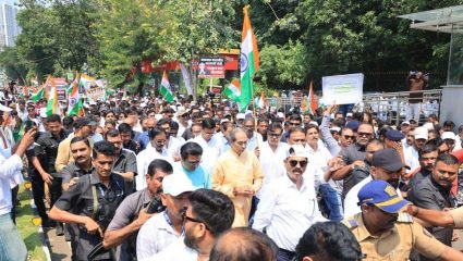 Thackeray Brothers Morcha: हुकूमशाहाचा पहिला पराभव महाराष्ट्रातून; ठाकरे बंधूंची  ज्ञानेश कुमारांच्या हकालपट्टीची मागणी