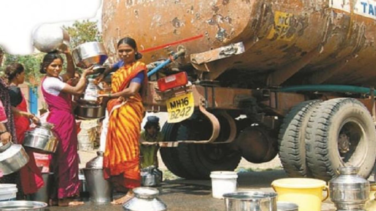 Satara Water Crisis: साताऱ्याच्या दुष्काळी भागात पाण्यासाठी वणवण!; माण, खटाव अन् फलटणमध्ये ३५ टँकर सुरू