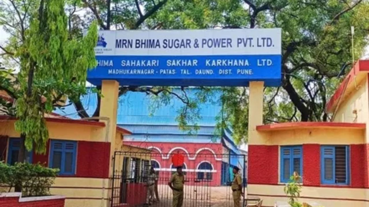 Bheema Patas Sugar Factory: भीमा पाटसवर साखर वाहतूक पूर्ण ठप्प!; शेतकरी संघटनेच्या आंदोलनामुळे वाहनांच्या रांगा