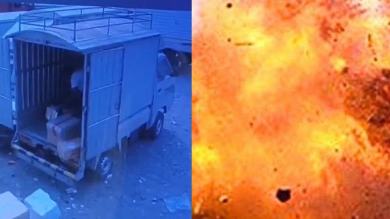 Latur Blast: लातूरमध्ये कुरिअरच्या पार्सलचा भीषण स्फोट! एक कर्मचारी गंभीर जखमी; वाहनाचा उडाला चक्काचूर