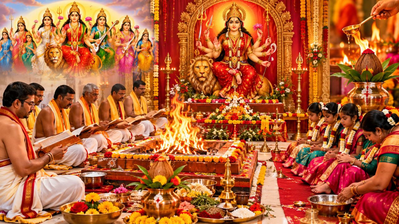 Navchandi Puja: शारदीय नवरात्रीत नवचंडी पूजा का केली जाते? जाणून घ्या धार्मिक महत्त्व