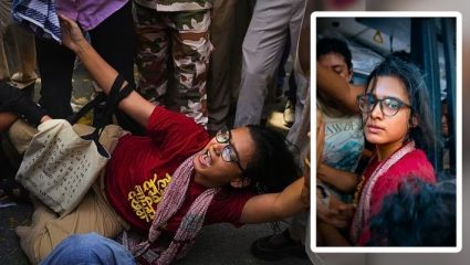 Delhi Protest : ‘डिटेन नाही, माझं अपहरण केलंय’ नेहा वोरा यांचा दिल्ली पोलिसांवर गंभीर आरोप, आंदोलनस्थळी RAF तैनात