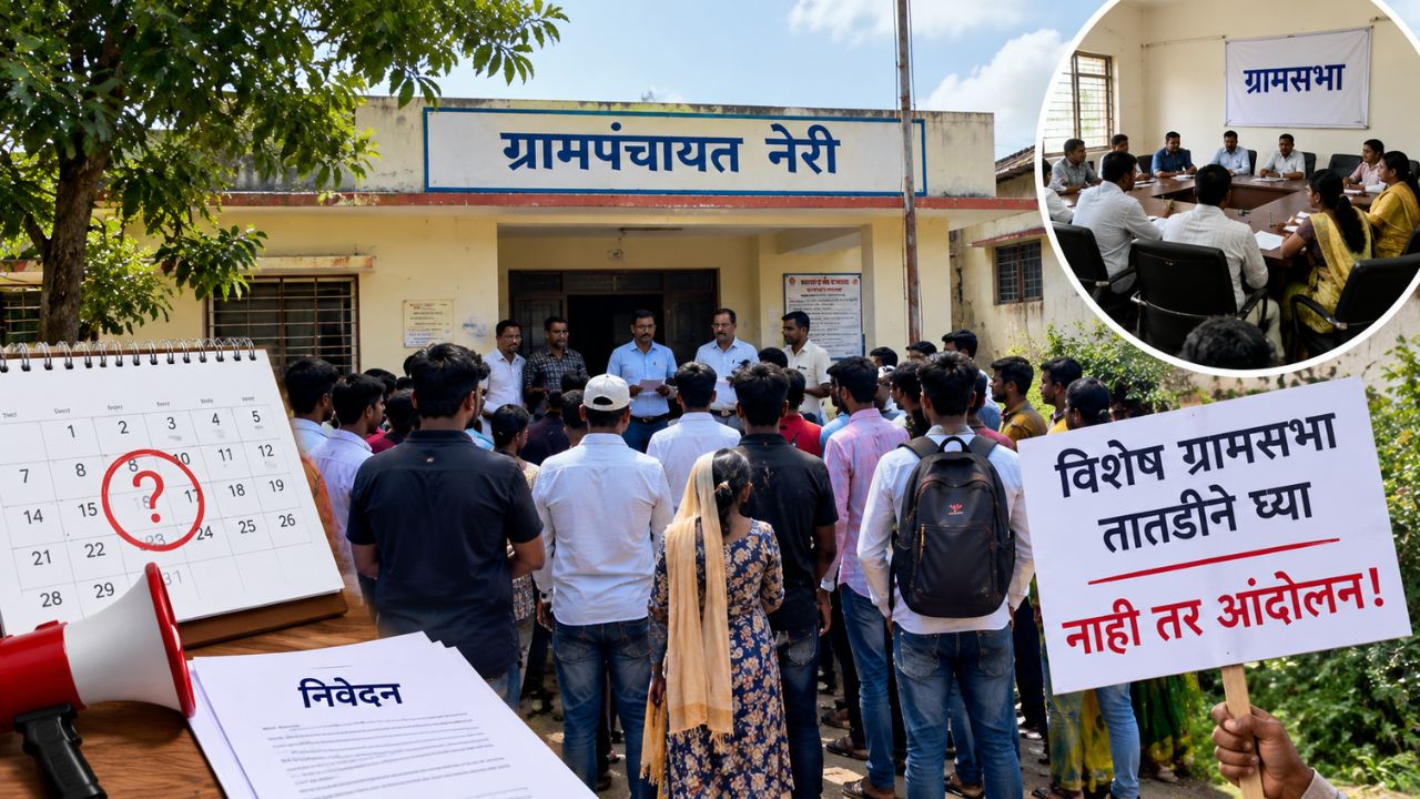 Chandrapur News: आश्वासनांनंतरही नेरीत विशेष ग्रामसभा रखडली; युवा ग्रामविकास संघटनेचा बेमुदत आंदोलनाचा इशारा