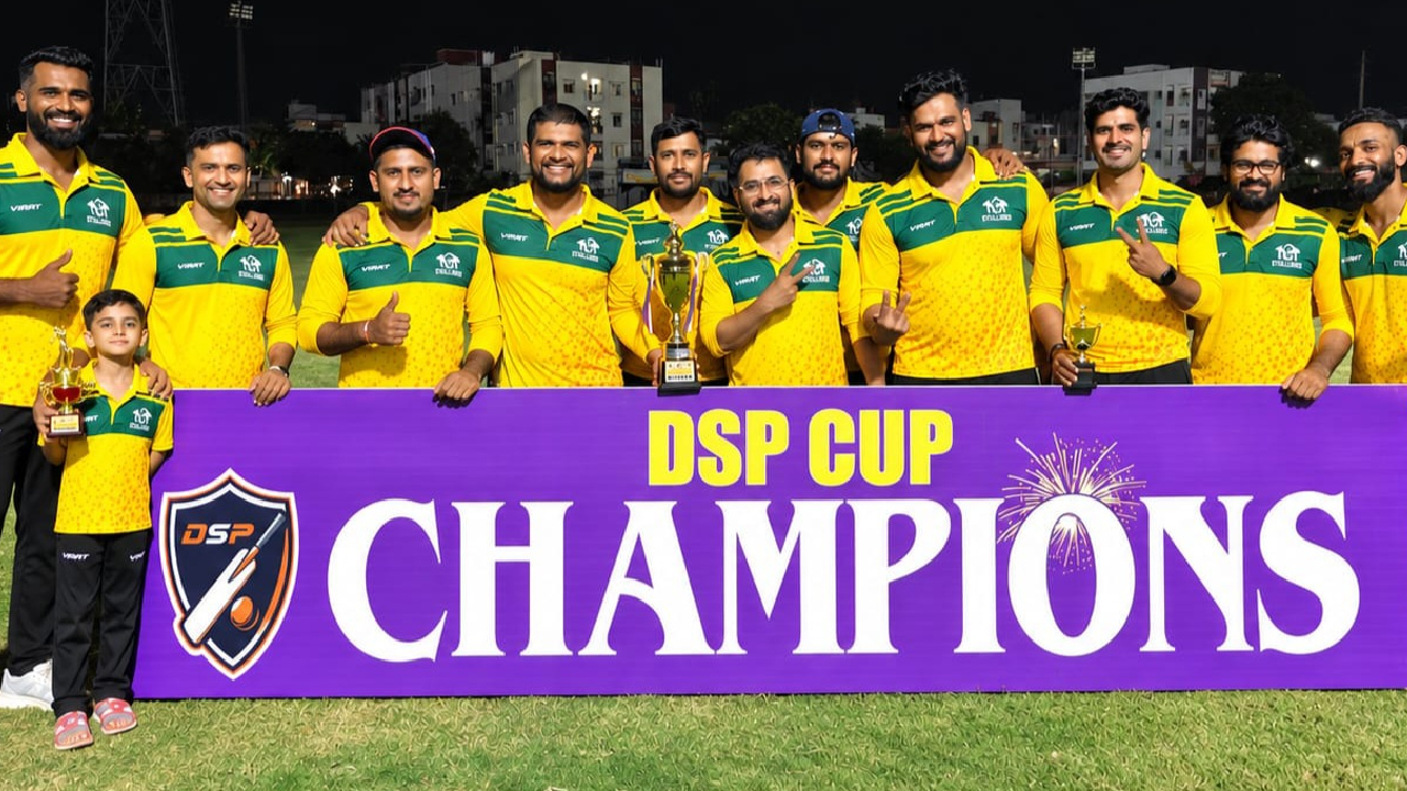तुफानी फलंदाजी, भेदक गोलंदाजी अन् थरारक विजय; स्टॅलियंस ठरले DSP Cricket League चे विजेते
