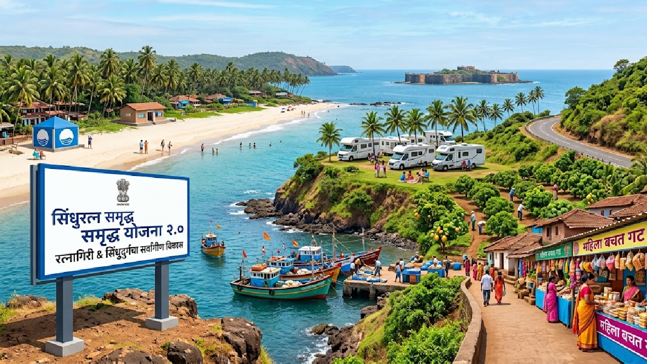 Tourism: कोकणच्या पर्यटनाला मिळणार नवी झेप! ‘सिंधुरत्न 2.0’ मधून रत्नागिरी-सिंधुदुर्गचा विकास