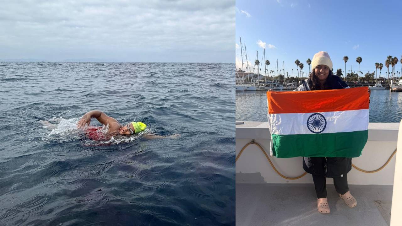 जेलीफिशचा दंश, हाताला दुखापत! भारतमातेसाठी जिद्दीला पेटली अन्…; जलतरणपटू गीताने रचला ‘हा’ रेकॉर्ड