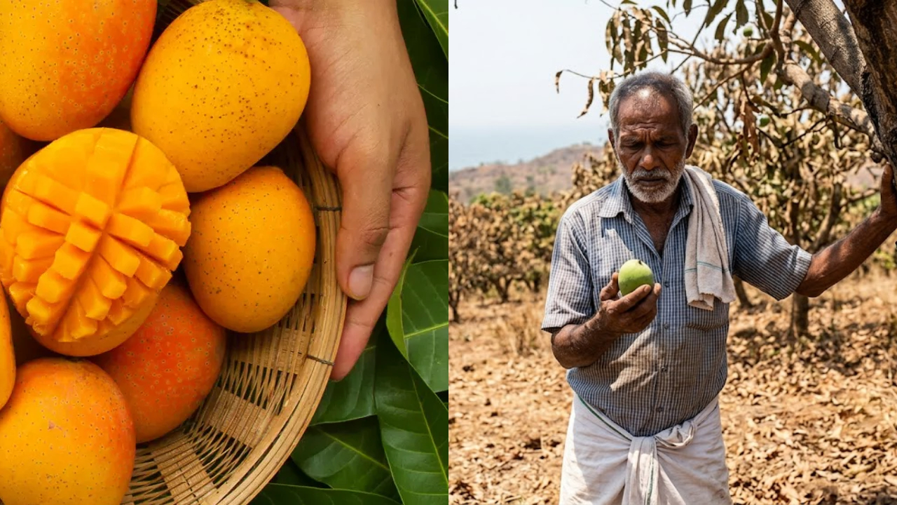 Alphanso वर ‘अल निनो’चा सर्जिकल स्ट्राइक! कोकणच्या ‘राजा’ची अवस्था बिकट, बागायतदार चिंतेत