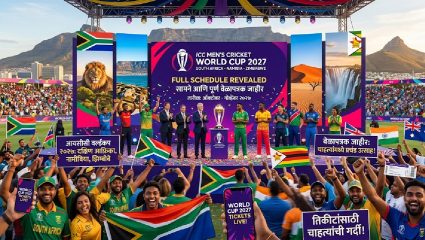 ICC World Cup 2027 चा दक्षिण आफ्रिकेत थरार! 12 दिवसांमध्ये 1.5 कोटींपेक्षा तिकिटांचे…; व्हाल थक्क