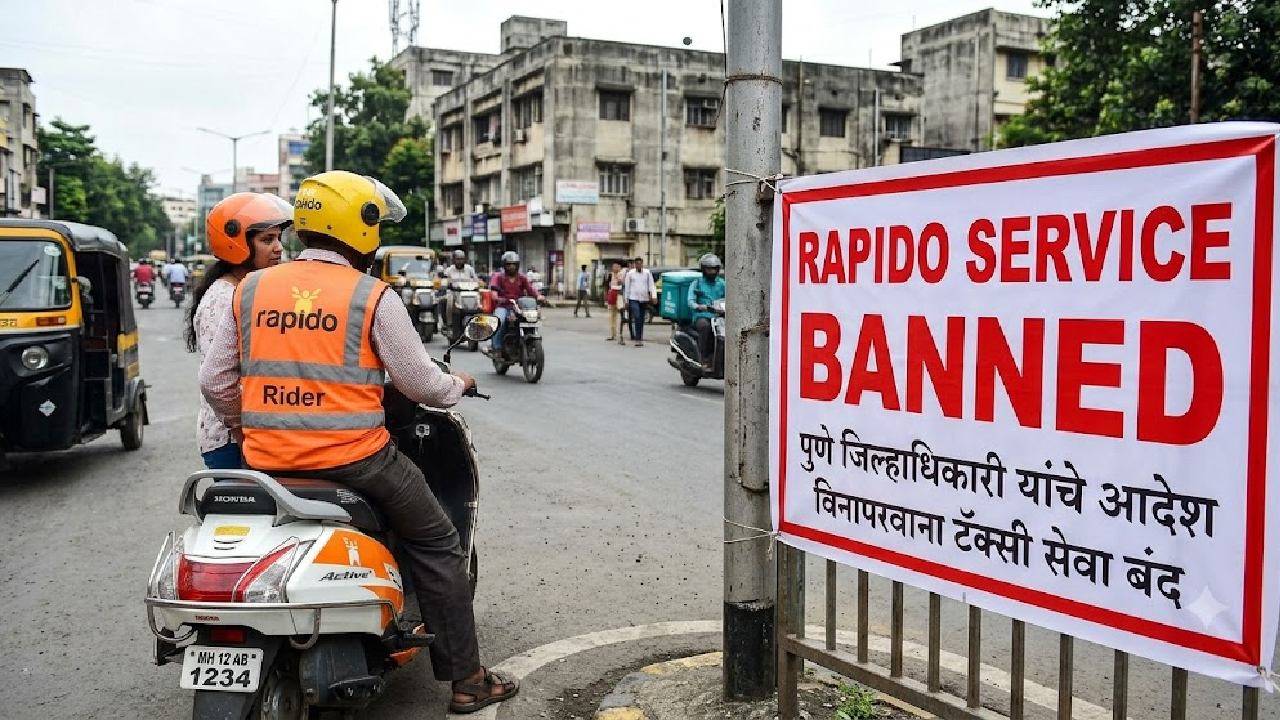 Rapido पुण्यात मोठा झटका! बाइक टॅक्सी सेवा बंद करण्याचे जिल्हाधिकाऱ्यांचे आदेश नेमकं कारण काय?