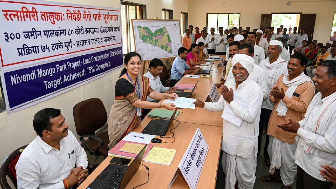 Ratnagiri: हापूस आंब्याला मिळणार नवी ओळख! निवेंडी मॅंगो पार्कसाठी भूसंपादन वेगात