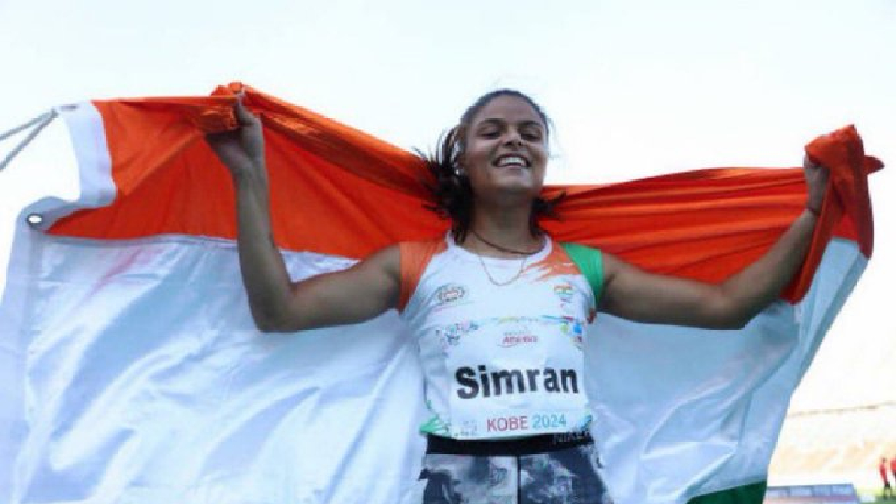 हिंदुस्थानच्या लेकीचा नादच खुळा! Simran Sharma ने Asian Para Games मध्ये जिंकले दुहेरी ‘सुवर्ण’