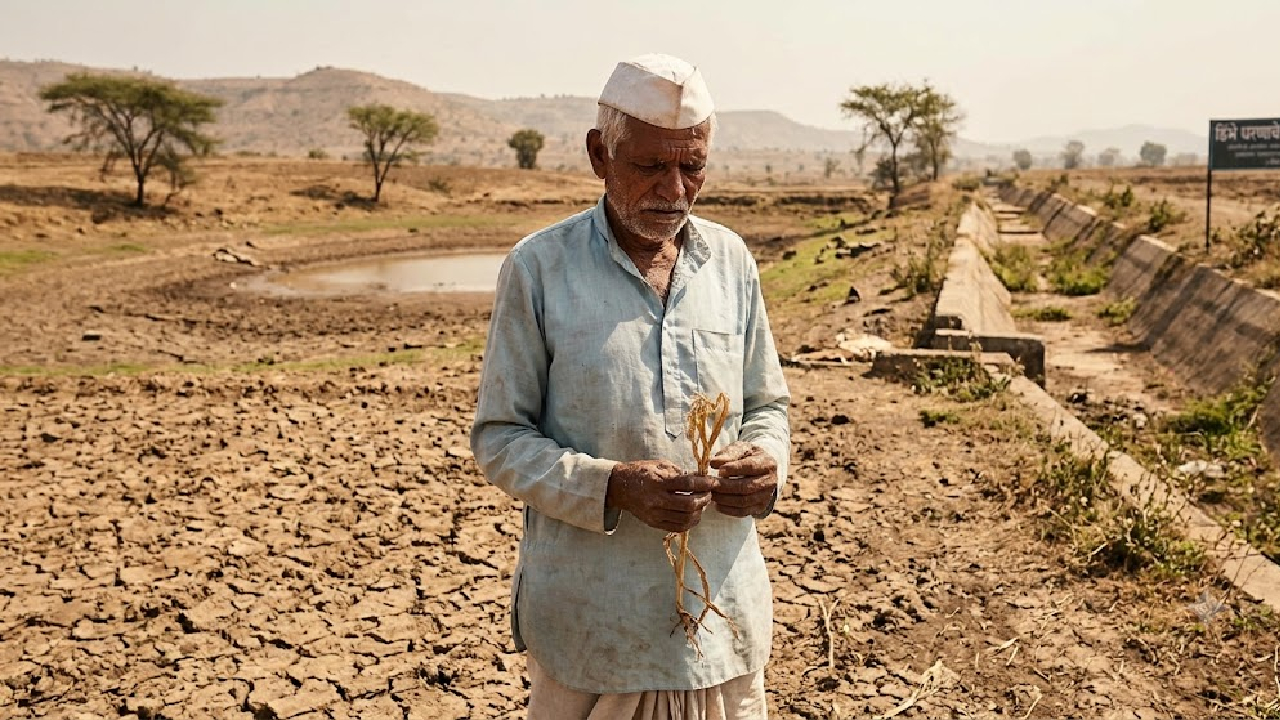 Maharashtra Drought: देवाक काळजी रे! ‘या’ जिल्ह्यांमध्ये भीषण पाणीटंचाई; तातडीने पाण्याचे…