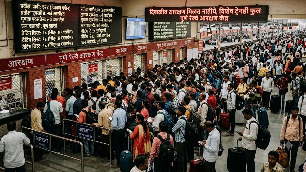 Diwali मध्ये गावी जाण्याचा प्लॅन केलाय? नियमित गाड्यांसह स्पेशल ट्रेनचेही आरक्षण…; प्रवाशांचे टेन्शन वाढले
