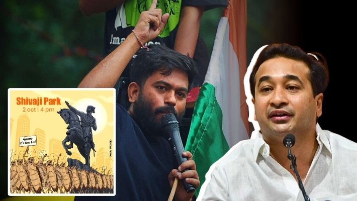 Nitesh Rane On Abhijeet Dipke : ‘शिवाजी महाराजांचा अपमान सहन करणार नाही’; अभिजीत दिपकेंच्या आंदोलनावर नितेश राणेंचा घणाघात