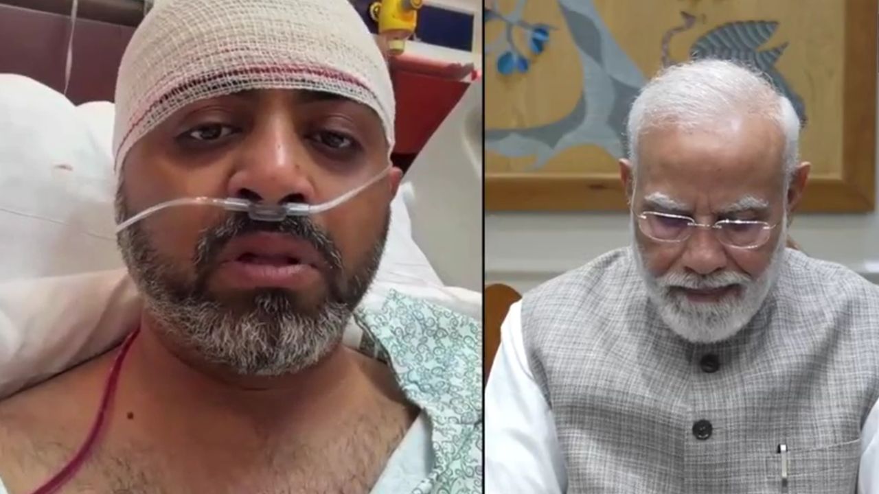 PM Modi : ‘भारताला तुमचा अभिमान आहे’ पंतप्रधान मोदींचा कॅप्टन स्मित माच्छर यांच्याशी व्हिडिओ कॉलवर संवाद; प्रकृतीची केली विचारपूस