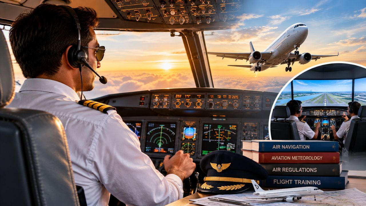 Pilot Career: आकाशात संकट आलं तर पायलट काय करतो? कॉकपिट ट्रेनिंगपासून लाखोंच्या पगारापर्यंत जाणून घ्या संपूर्ण माहिती