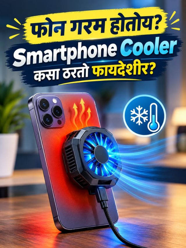 मोबाईल गरम होतोय? हा छोटासा Magnetic Cooler काय करतो पाहा!