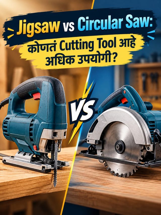 Jigsaw vs Circular Saw: कोणतं Cutting Tool आहे अधिक उपयोगी?