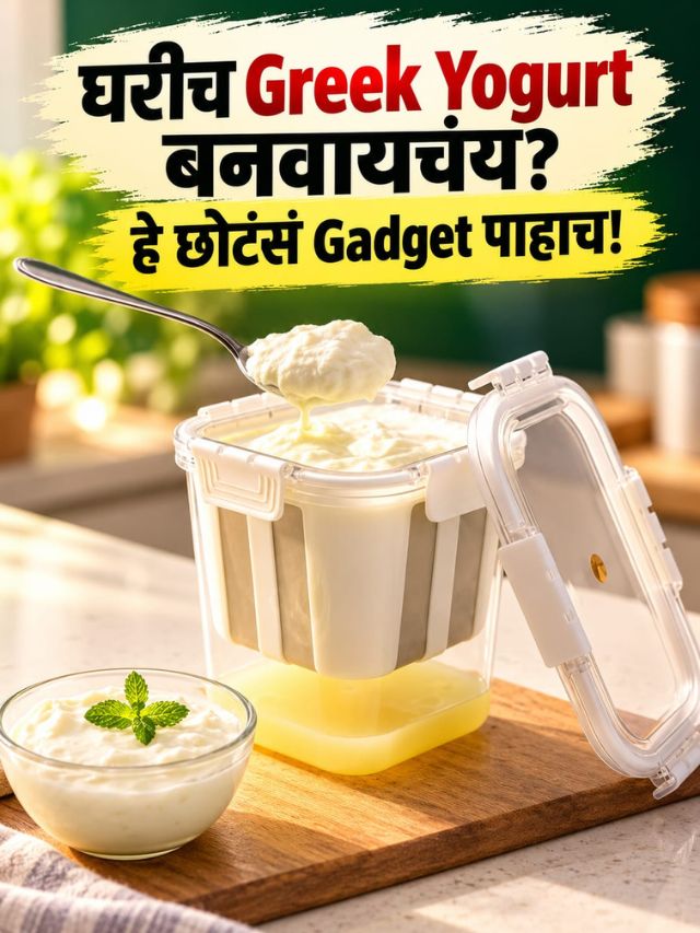 घरीच Greek Yogurt बनवायचंय? हे छोटंसं Gadget पाहाच!