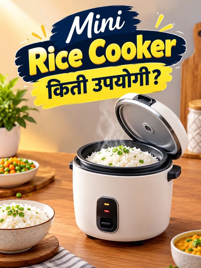 एकटं राहता? Mini Rice Cooker तुमच्या स्वयंपाकघरात किती कामाचा?