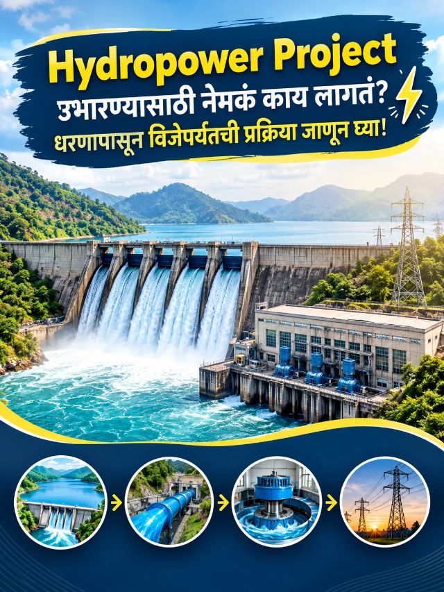 Hydropower Project उभारण्यासाठी नेमकं काय लागतं? धरणापासून विजेपर्यंतची प्रक्रिया जाणून घ्या!