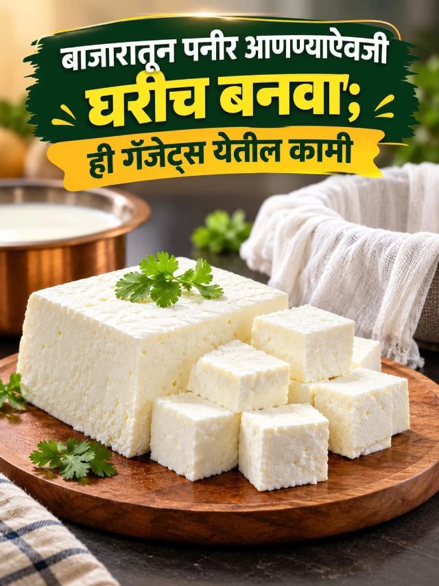 बाजारातून पनीर आणण्याऐवजी घरीच बनवा; ही गॅजेट्स येतील कामी