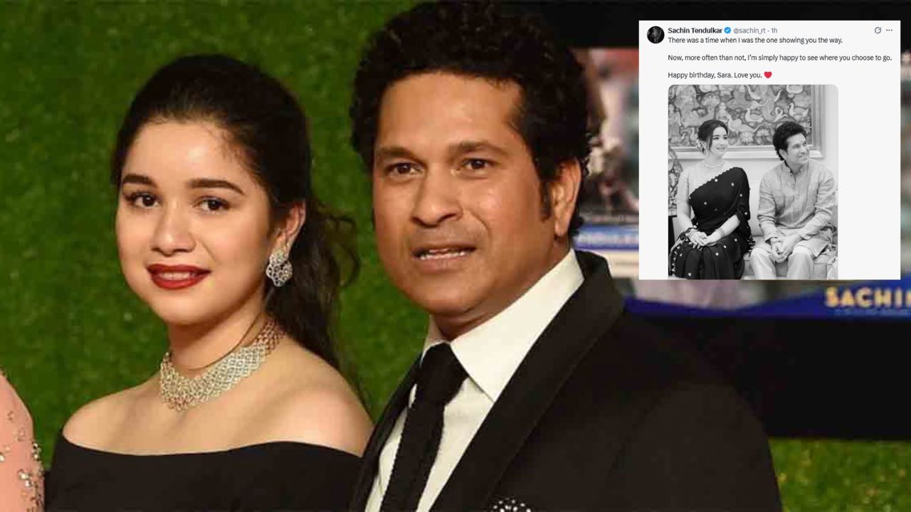 Sara Tendulkar Birthday: ‘माझी लेक आता…’ साराच्या वाढदिवशी Sachin Tendulkarची भावनिक पोस्ट; बाप-लेकीच्या नात्याची खास झलक
