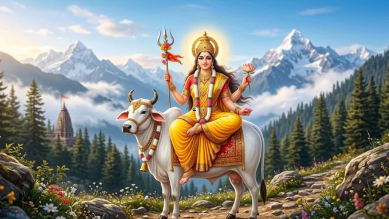 Navratri 2026: नवरात्रीचा पहिला दिवस देवी शैलपुत्रीला समर्पित, अशा पद्धतीने करा देवीची पूजा