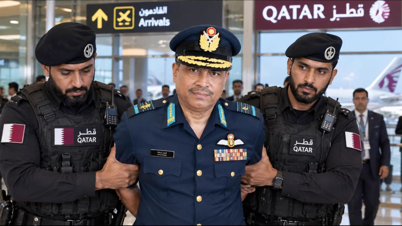 Interpol : पत्नीच्या नावे 32 बँक खाती अन् दुबईत मालमत्ता! बांगलादेशचे माजी हवाई दल प्रमुख शेख अब्दुल हन्नान यांना कतरमध्ये अटक
