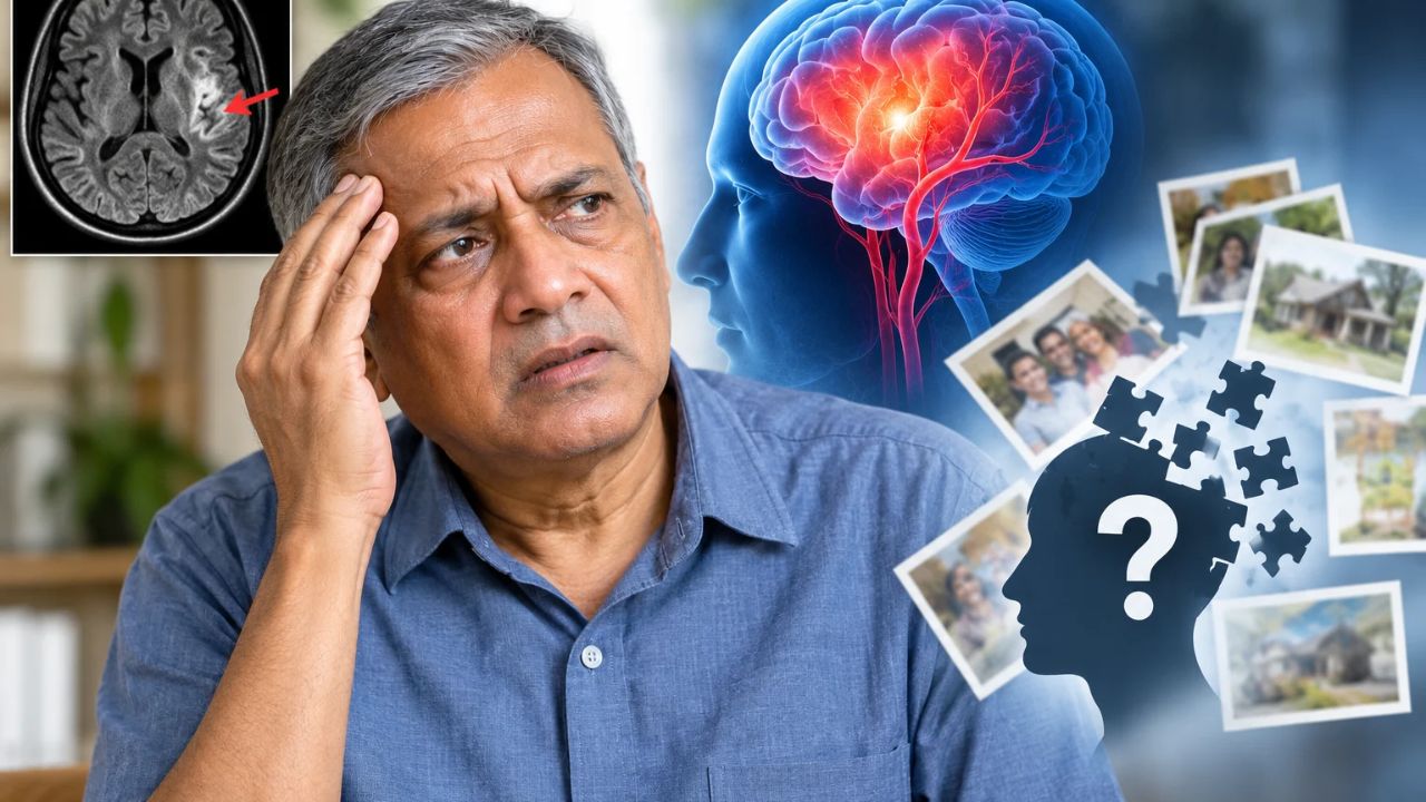 Sudden Memory Loss Case : अशक्तपणा नाही, ना बोलण्यात अडचण; तरी अचानक स्मरणशक्ती गेली, ६० वर्षीय व्यक्तीला दुर्मिळ स्ट्रोकचा फटका