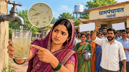 Chandrapur News: तळोधीतील नळाच्या पाण्यात जंतूसदृश घटक? ग्रामस्थ आक्रमक, ग्रामपंचायतीला २४ तासांचा अल्टिमेटम
